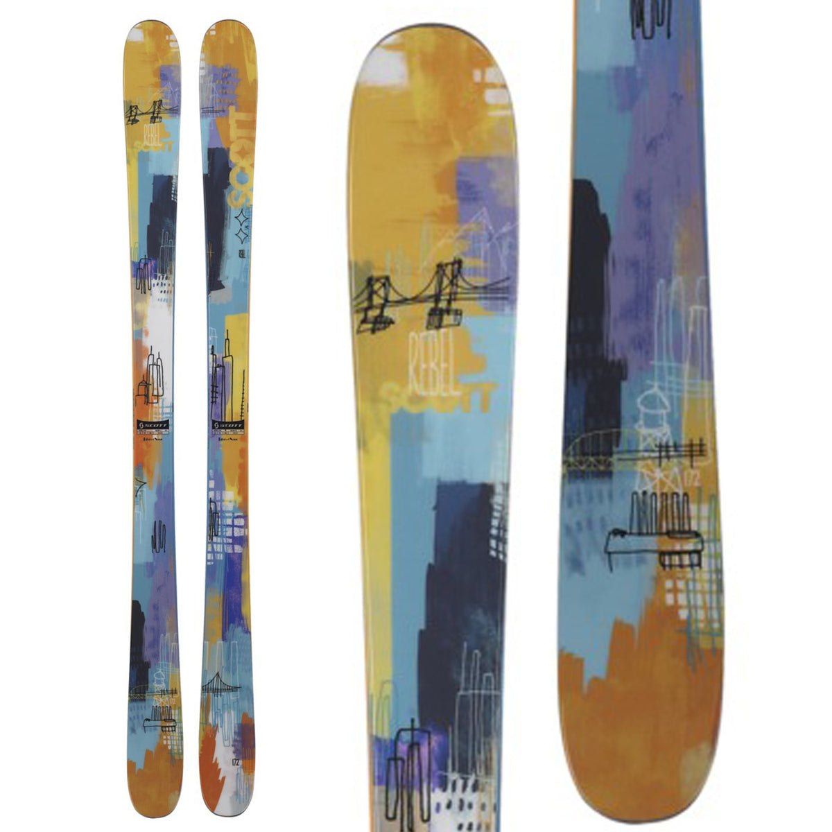 Scott Rebel Skis - Kid's 2013