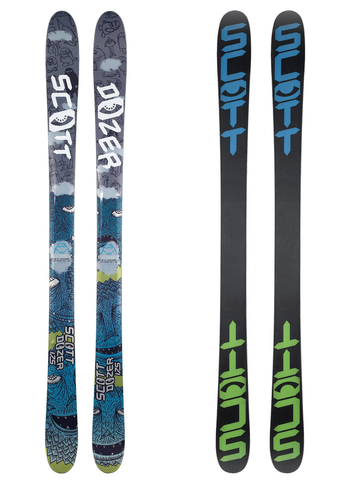 Scott Dozer Skis 2011 Base View