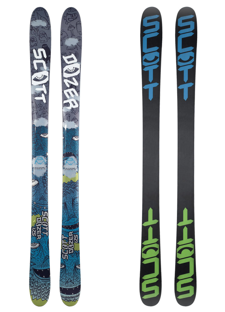 Scott Dozer Skis 2011 Base View