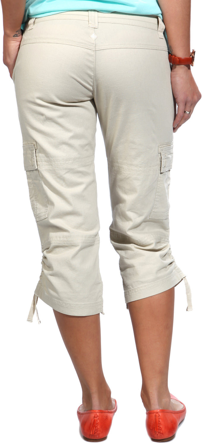 Prana Kelly Capris - Women's Stone Back View