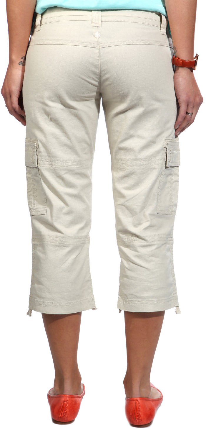 Prana Kelly Capris - Women's Stone Back View