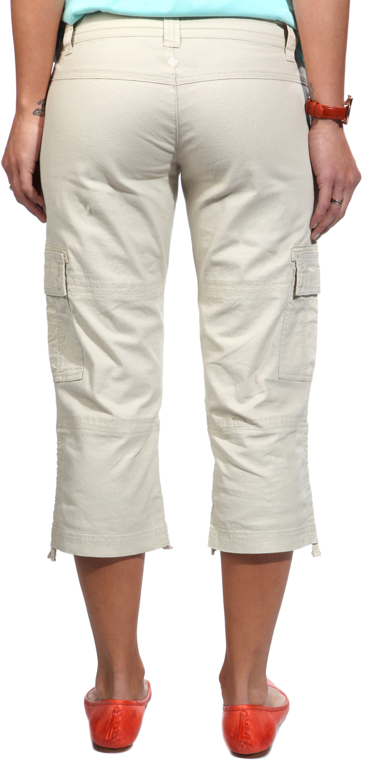 Prana Kelly Capris - Women's Stone Back View