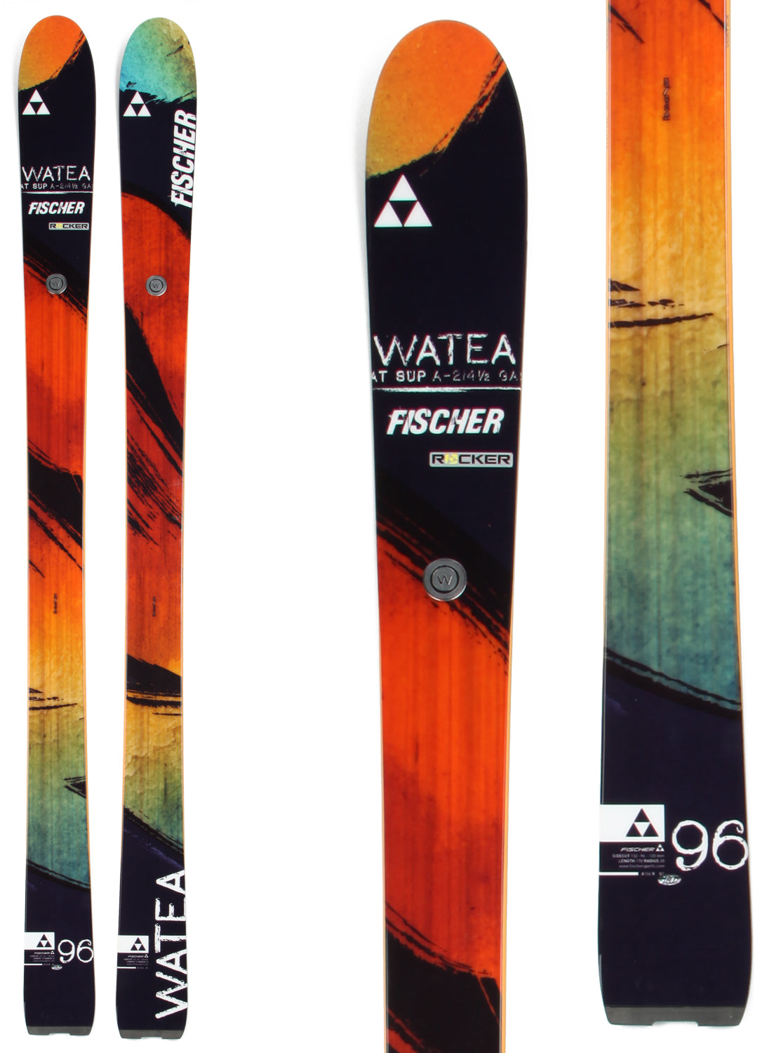 Fischer Watea 96 Skis 2014
