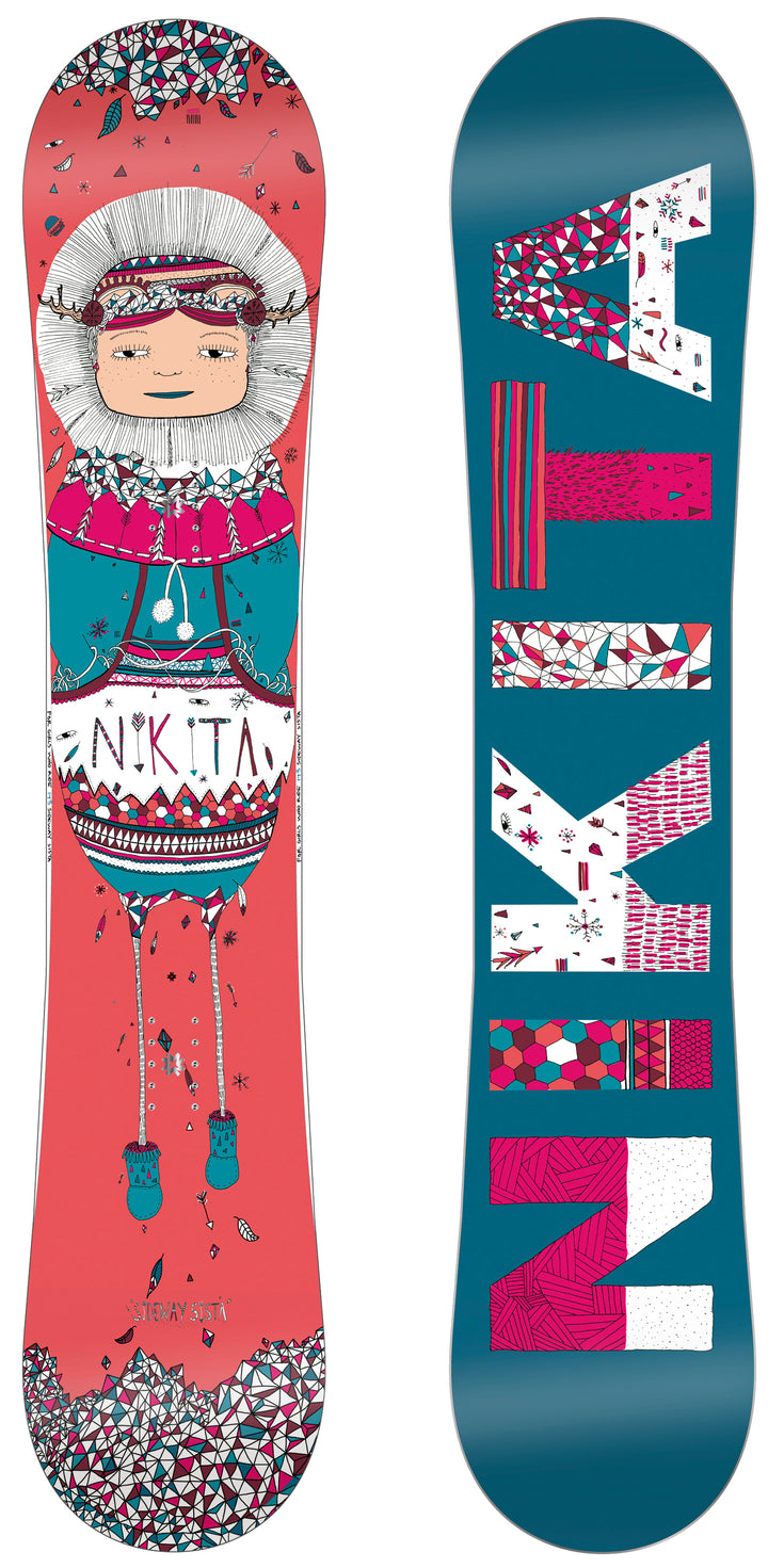 Nikita Sideways Sista Snowboard - Women's 2014