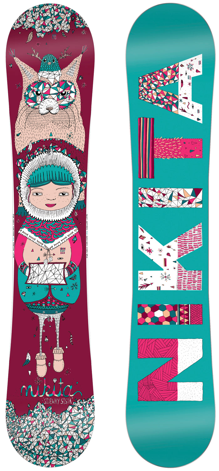 Nikita Sideways Sista Snowboard - Women's 2014