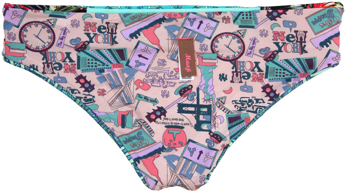 Maaji Cockatoo Peekaboo Bikini Bottom - Women's Multi Back View