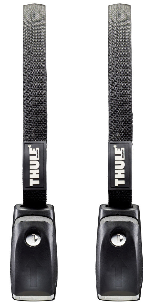 Thule 10-Foot Locking Straps Black Detail 1 View