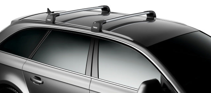 Thule AeroBlade Edge Flush Mount Silver Detail 1 View
