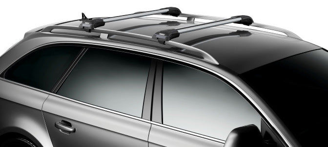 Thule AeroBlade Edge Raised Rail Silver