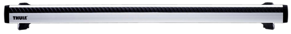 Thule 43" AeroBlade Cross Bars Silver/Black Detail 1 View