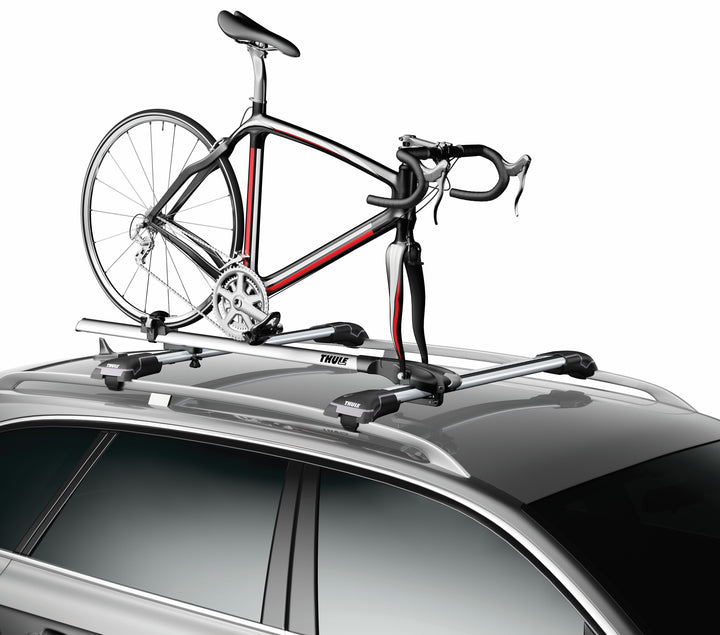 Thule Paceline Fork Mount Carrier Black Detail 1 View