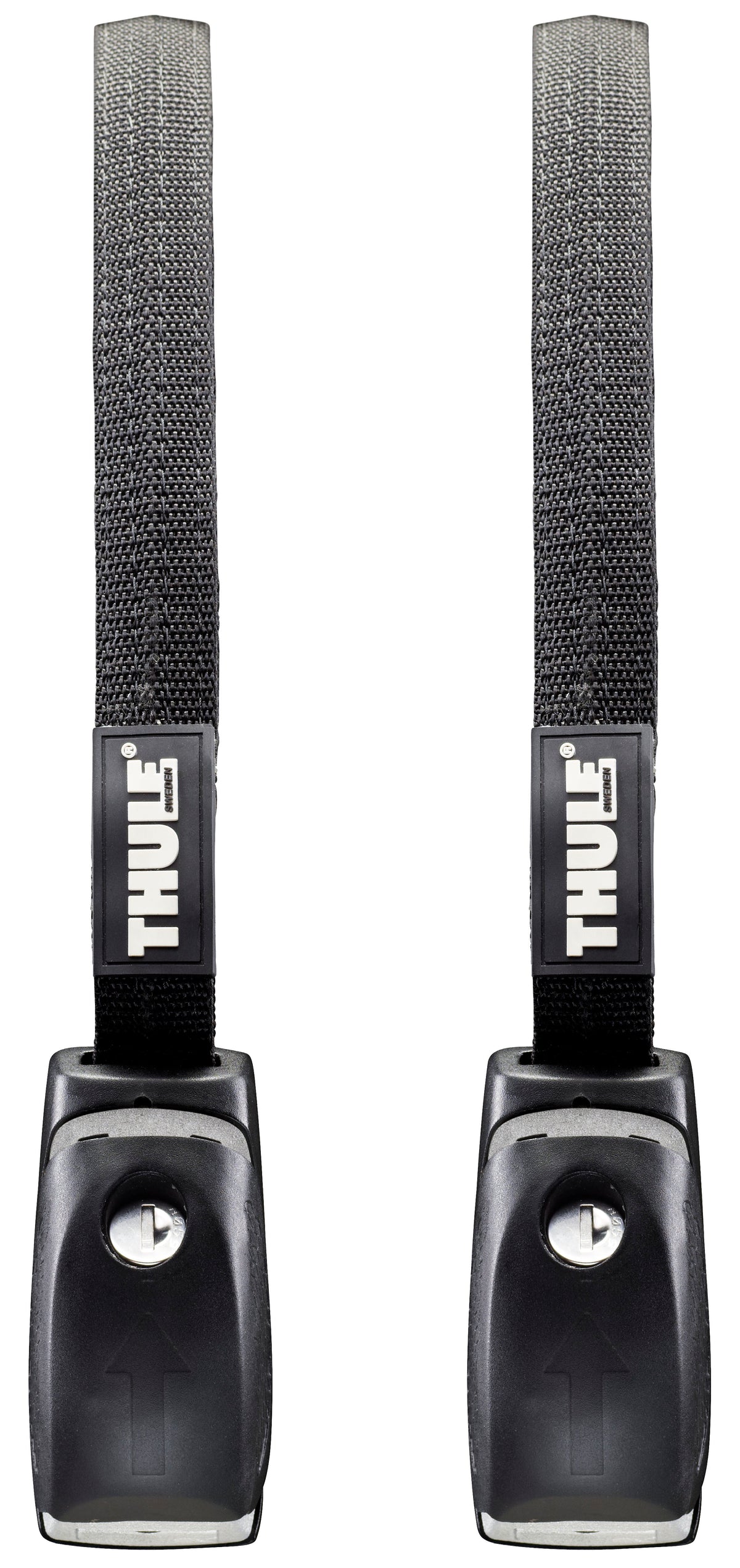 Thule 13-Foot Locking Straps Black Detail 1 View
