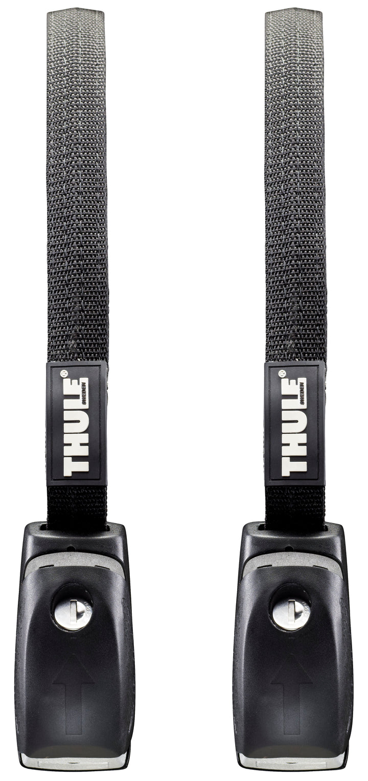 Thule 13-Foot Locking Straps Black Detail 1 View