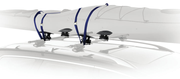 Thule Top Deck Kayak Saddles Black Detail 1 View