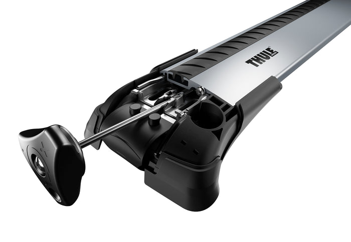 Thule AeroBlade Edge Raised Rail - Black Black Detail 5 View