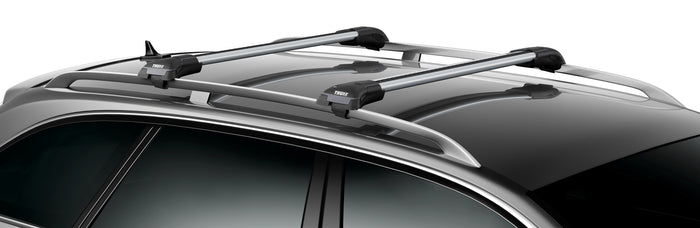 Thule AeroBlade Edge Raised Rail - Black Black Detail 4 View
