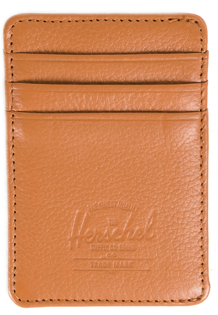 Herschel Supply Co. Raven Leather Wallet Tan Front View
