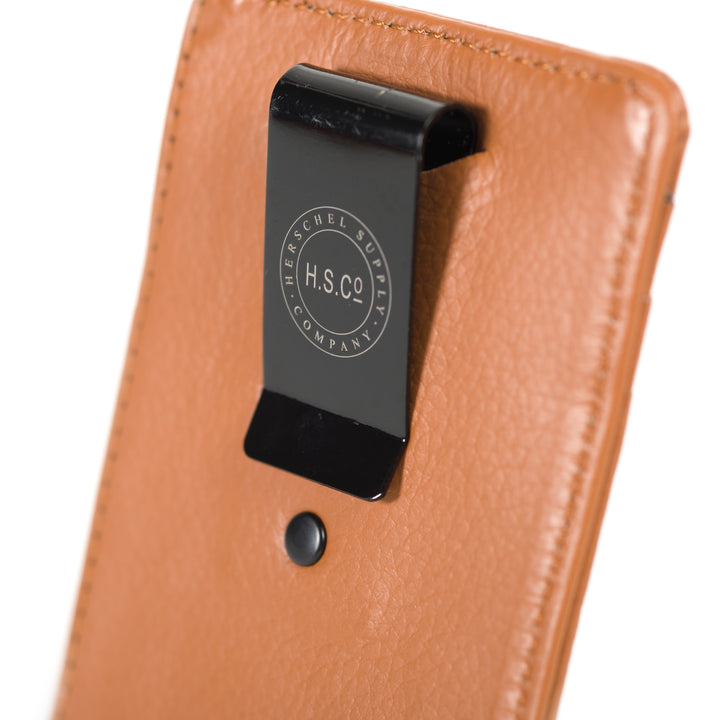 Herschel Supply Co. Raven Leather Wallet Tan Detail 1 View