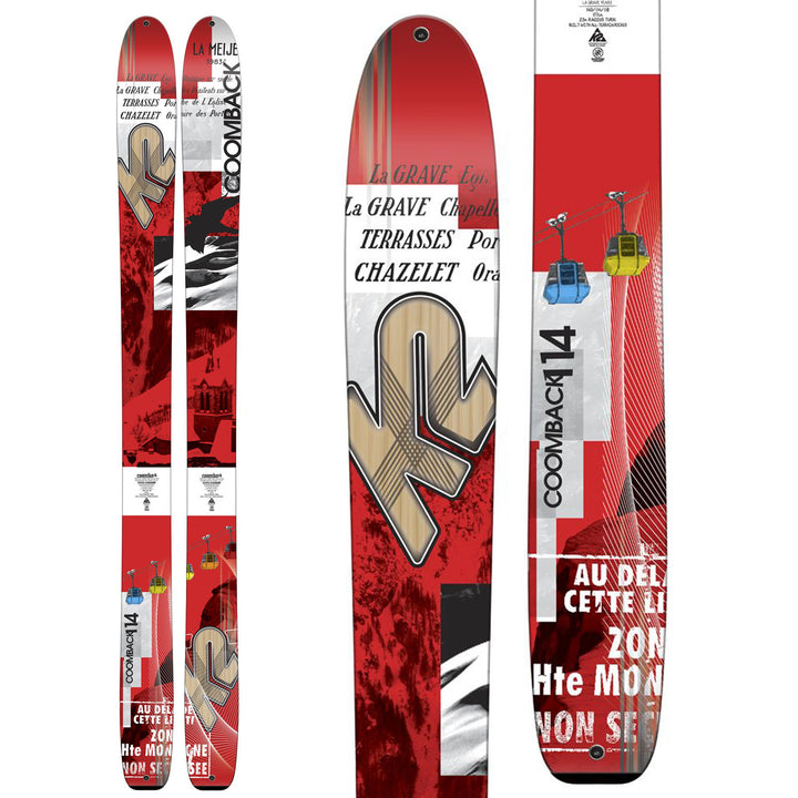 K2 Coomback 114 Skis 2016
