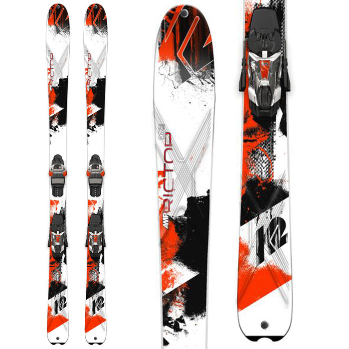 K2 AMP Rictor 90 XTi Skis + MXC 14 Bindings 2015