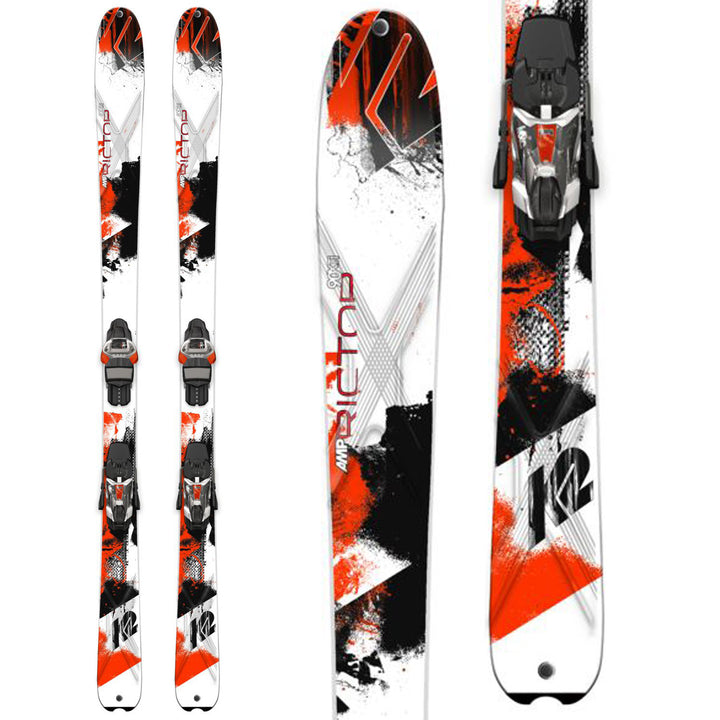 K2 AMP Rictor 90 XTi Skis + MXC 14 Bindings 2015