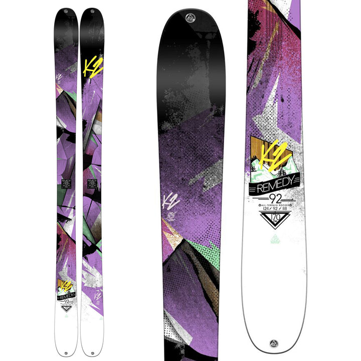 K2 Remedy 92 Skis - Women's 2015