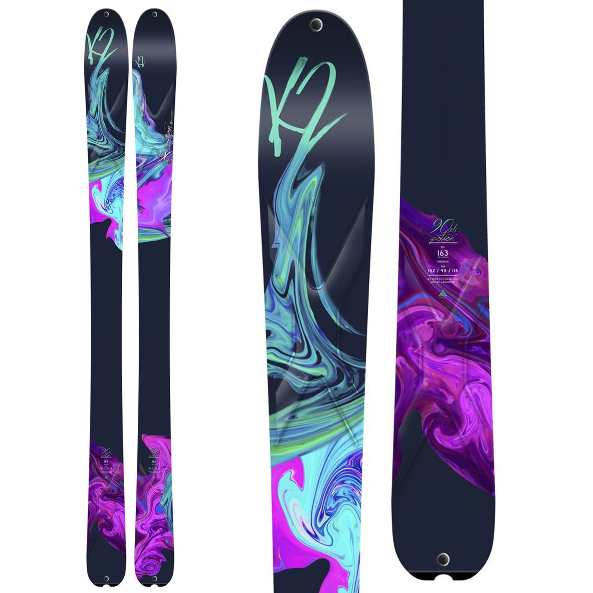 K2 Potion 90XTi Skis - Women's 2015