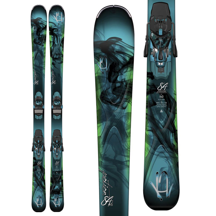 K2 Potion 84XTi Skis + ERC 11 TC Bindings - Women's 2015