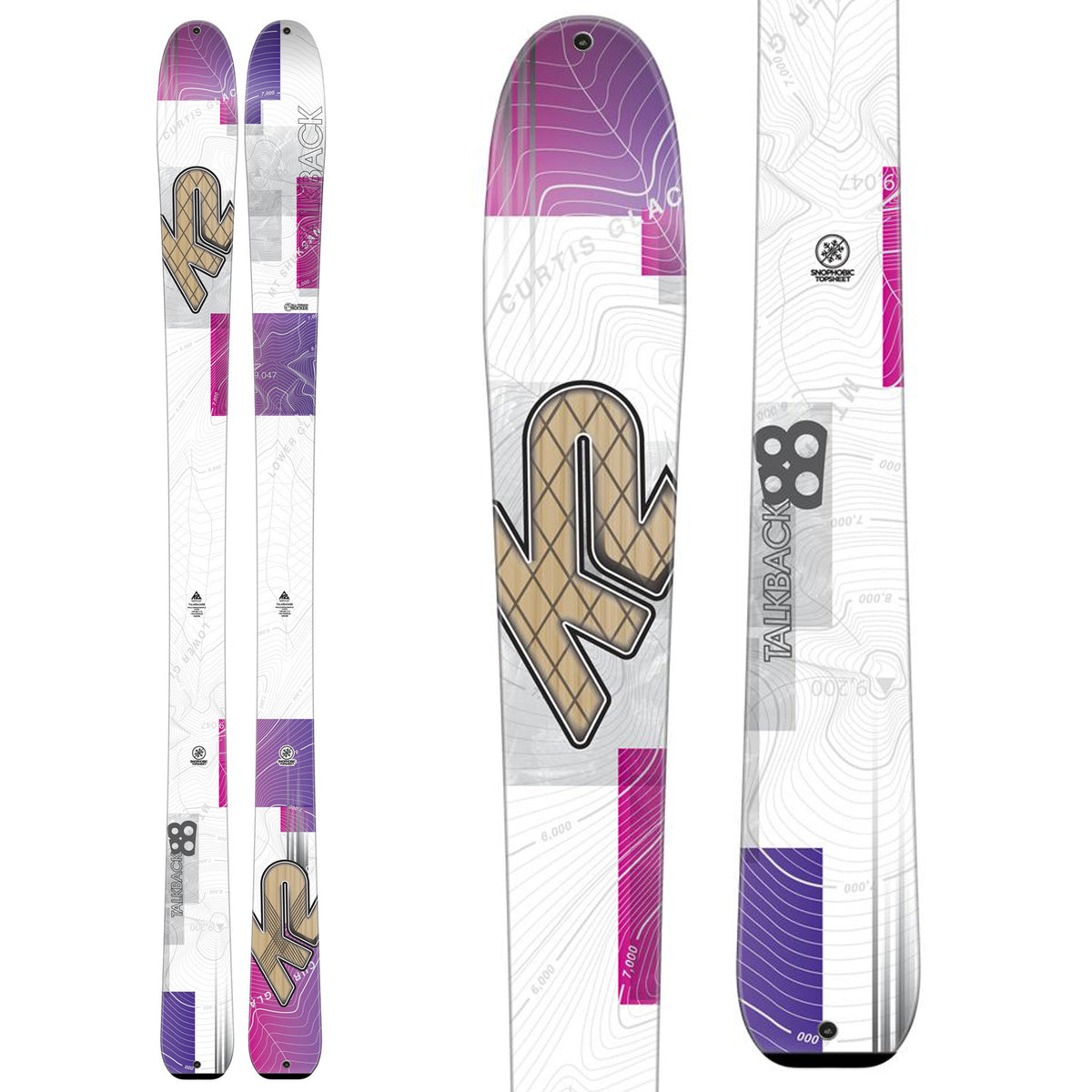 K2 Talkback 88 Skis - Women's 2016