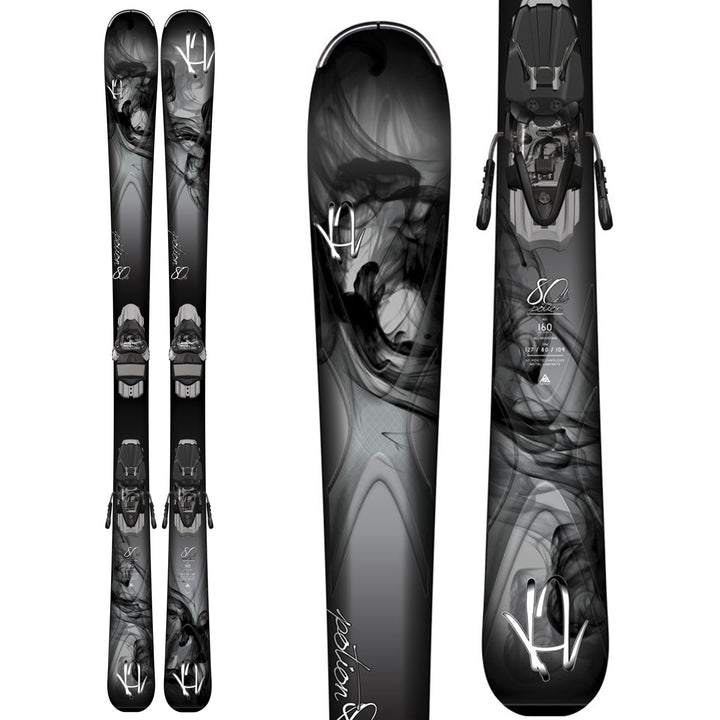 K2 Potion 80XTi Skis + ERC 11 TC Bindings - Women's 2015