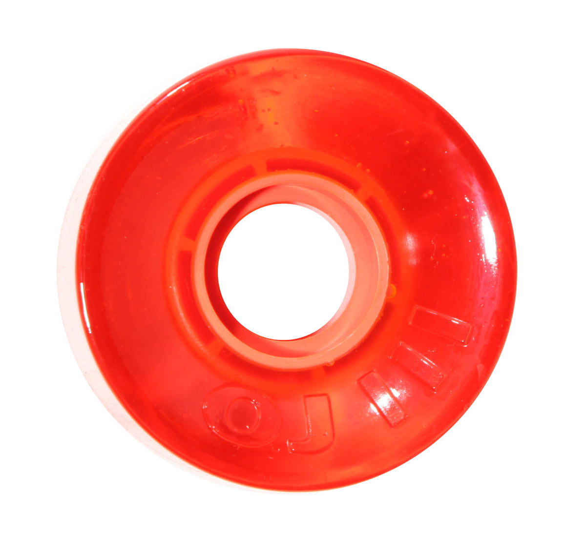 OJ Hot Juice Mini 78a Skateboard Wheels Translucent Orange