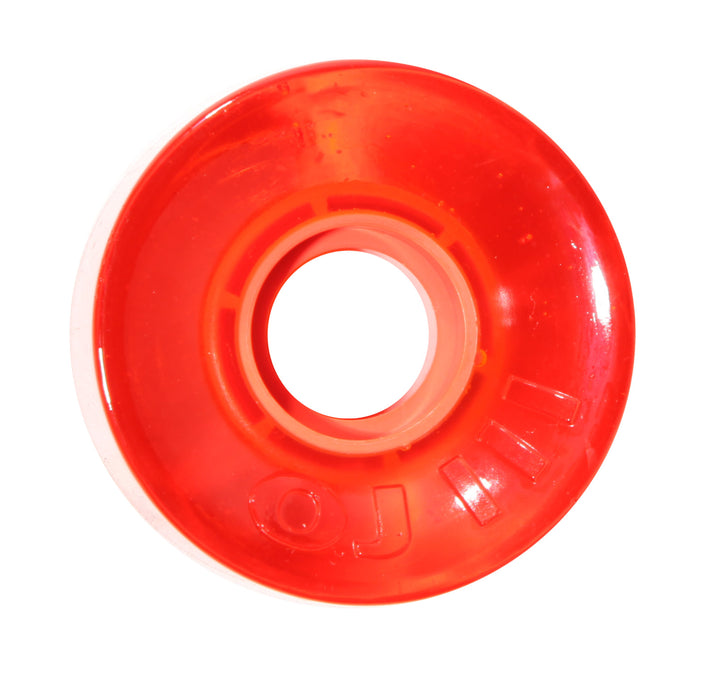 OJ Hot Juice Mini 78a Skateboard Wheels Translucent Orange