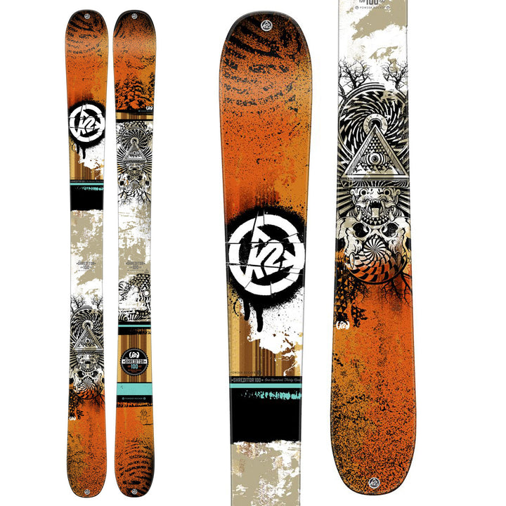 K2 Shreditor 100 Jr Skis - Boy's 2015
