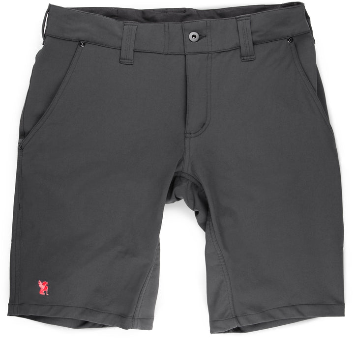Chrome Folsom Shorts Black Front View
