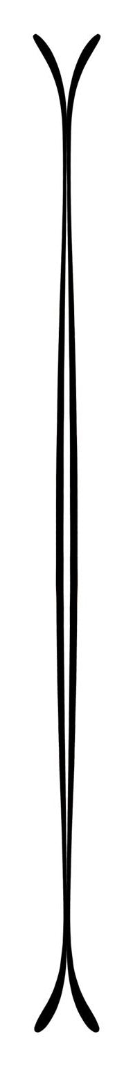 Line Skis Chronic Skis 2015 Rocker Profile View