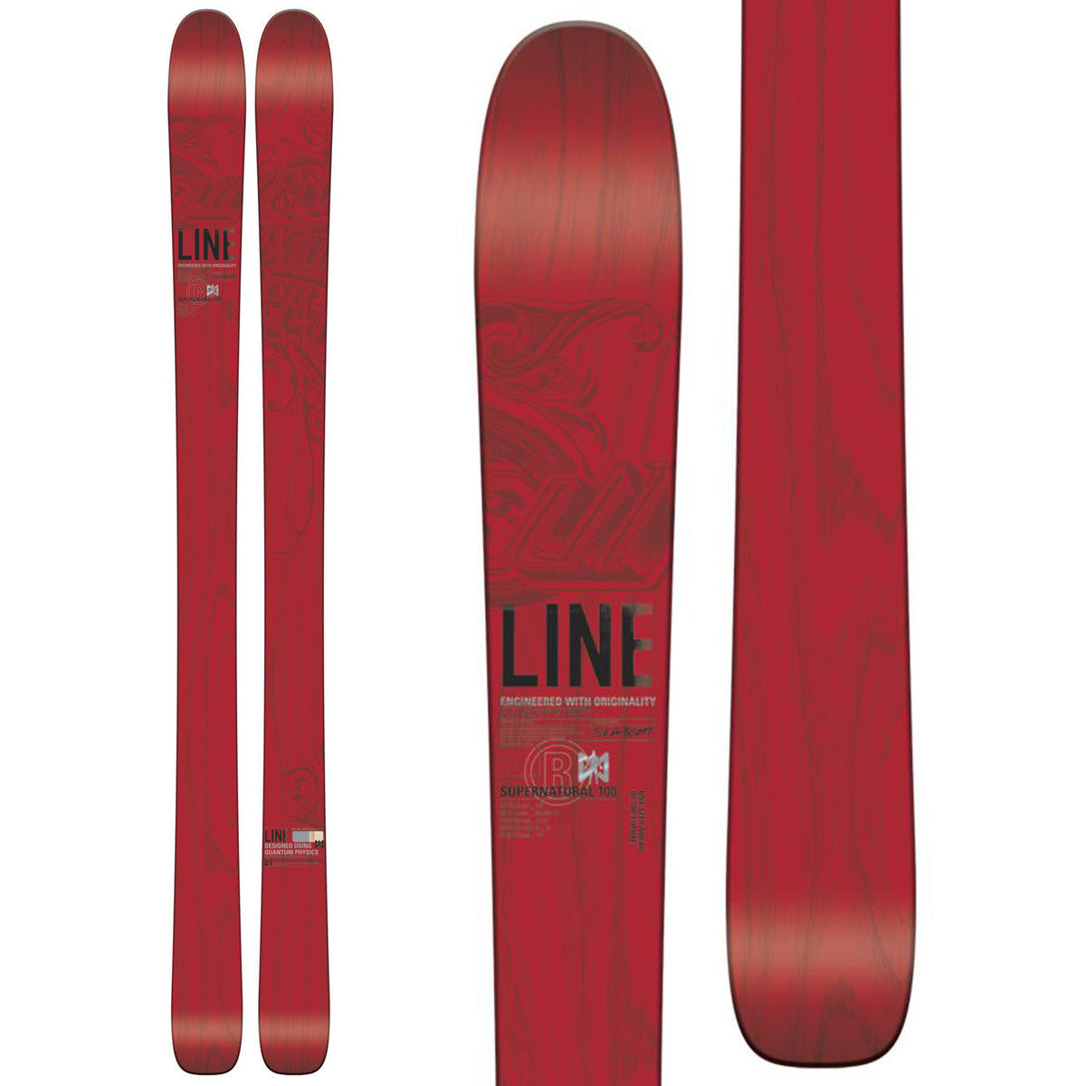 Line Skis Supernatural 100 Skis 2015