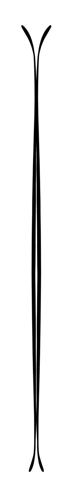 Line Skis Sick Day Shorty Skis - Boy's 2015 Rocker Profile View