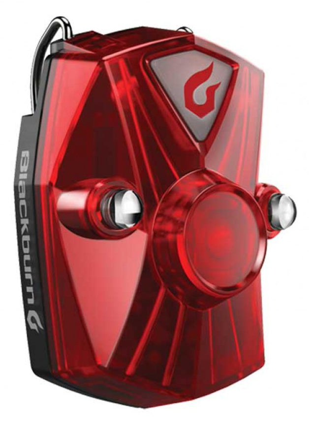 Blackburn Super Flea Rear USB Bike Light Red Front View