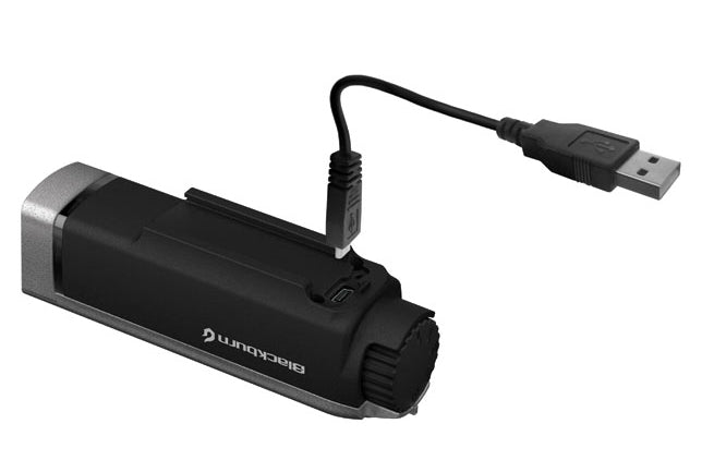 Blackburn Central Smart Front Bike Light Black Detail 1 View