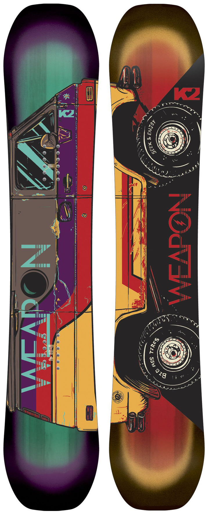 K2 World Wide Weapon Snowboard 2015
