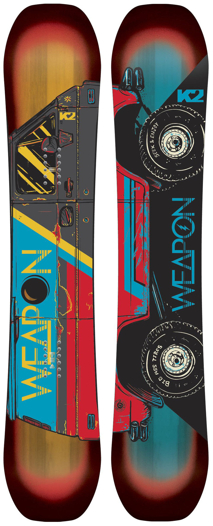 K2 World Wide Weapon Snowboard 2015