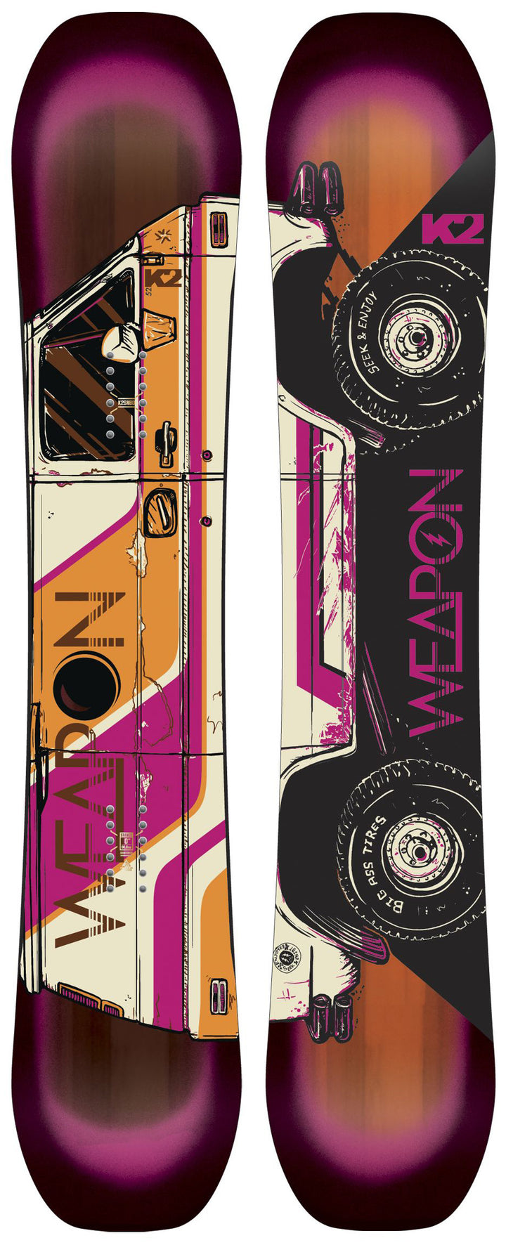K2 World Wide Weapon Snowboard 2015