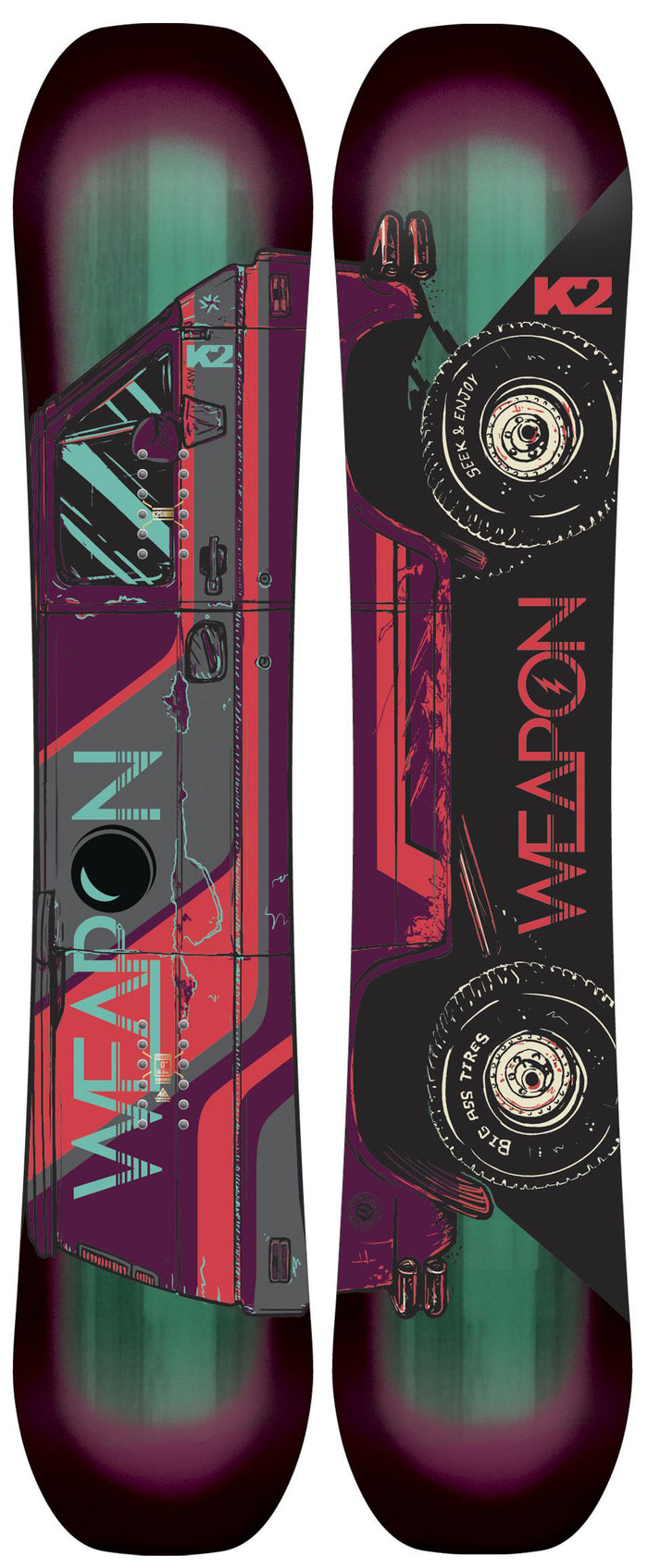 K2 World Wide Weapon Snowboard 2015