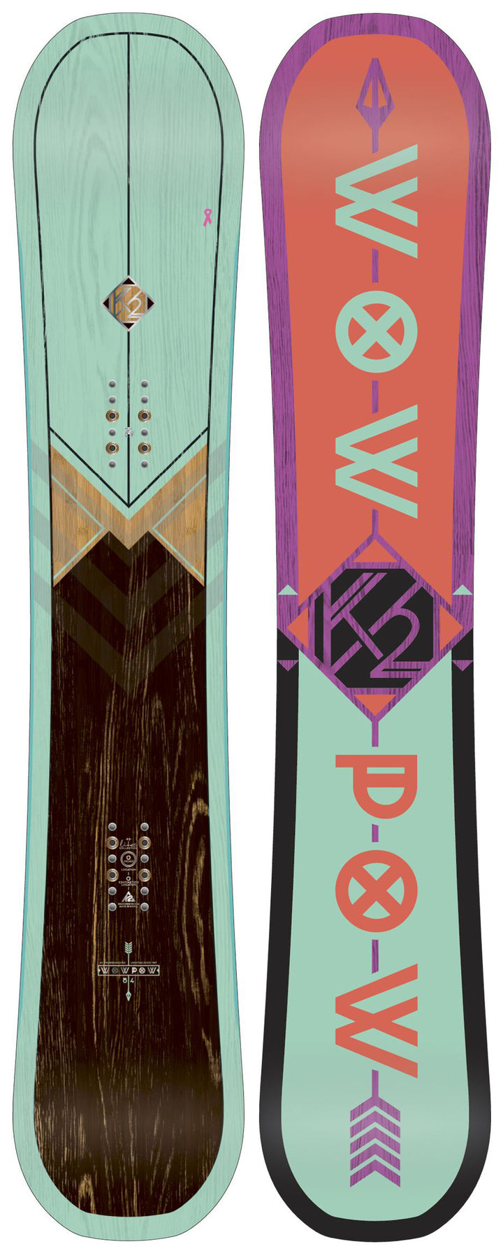 K2 Wowpow Snowboard - Women's 2015