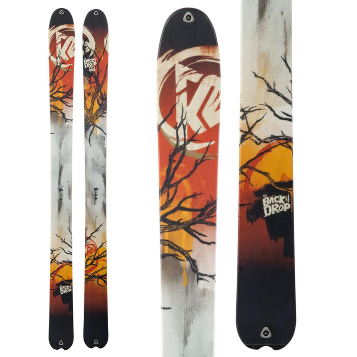 K2 BackDrop Skis 2014 Top View