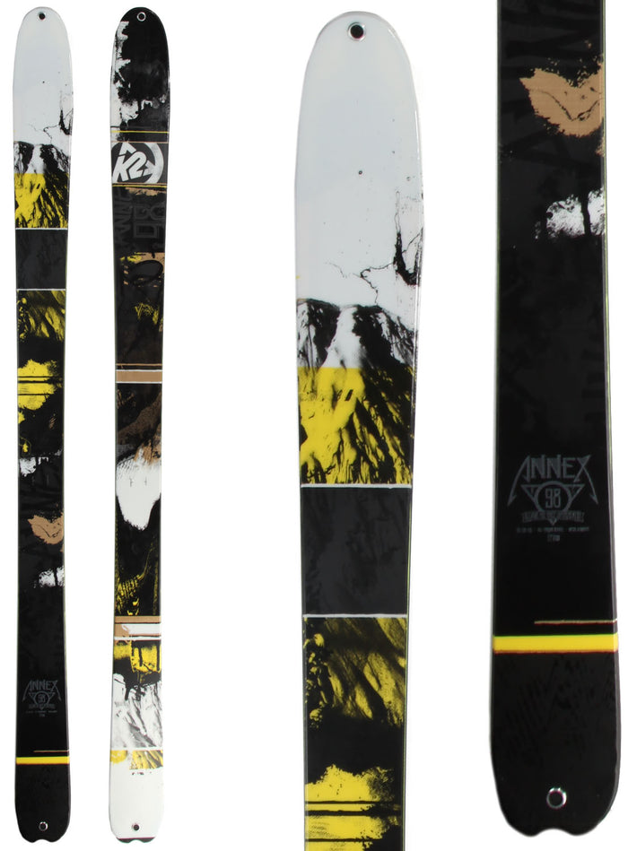 K2 Annex 98 Skis 2014 Detail 1 View