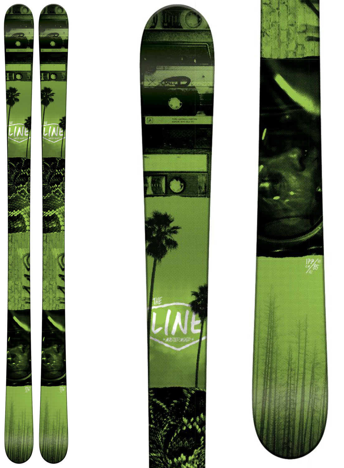 Line Skis Mastermind Skis 2015 Top View