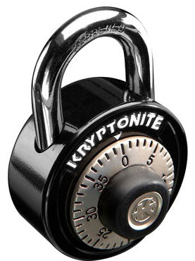 Kryptonite Gripper Combination Padlock Chrome