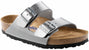 Birkenstock Arizona Birko-Flor Soft Footbed Sandals - Women's Silver