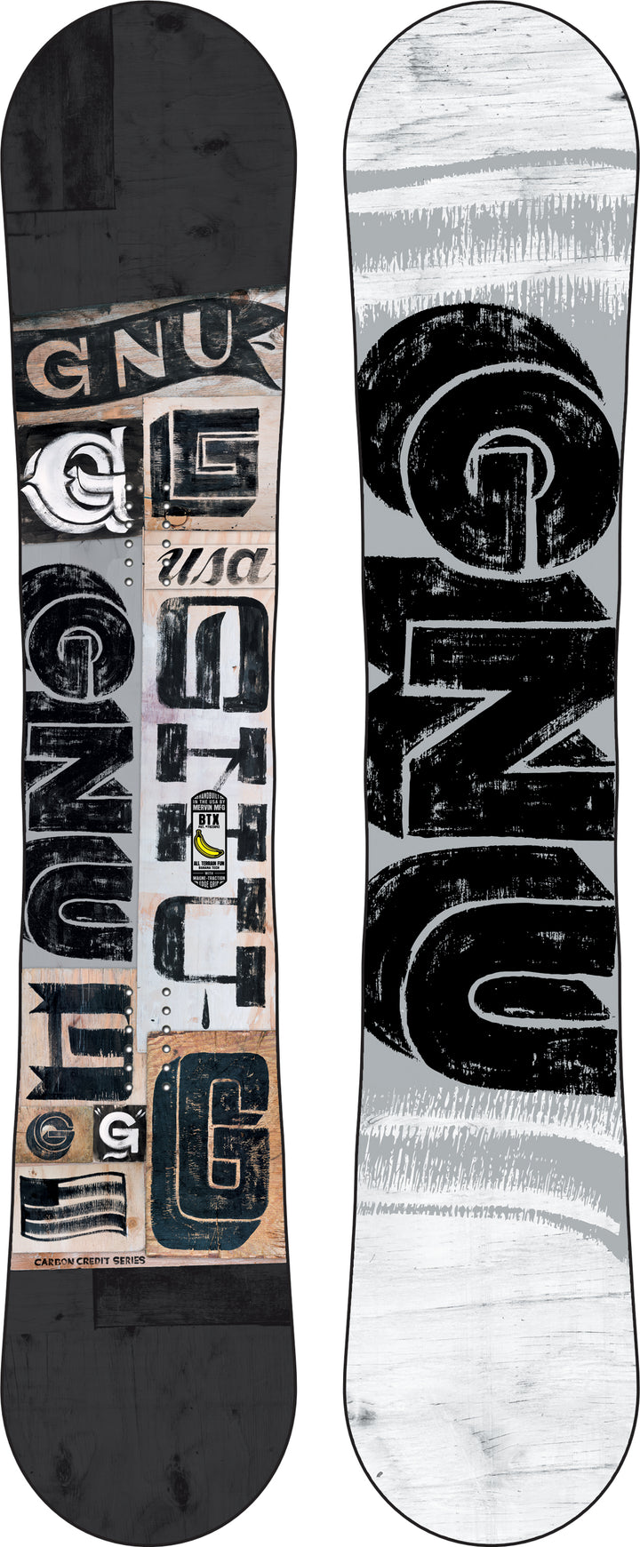 GNU Carbon Credit BTX Snowboard 2015
